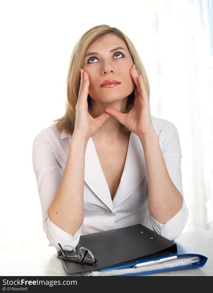 Businesswoman at office