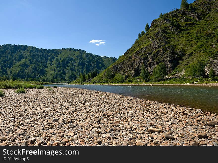 River in the mountains