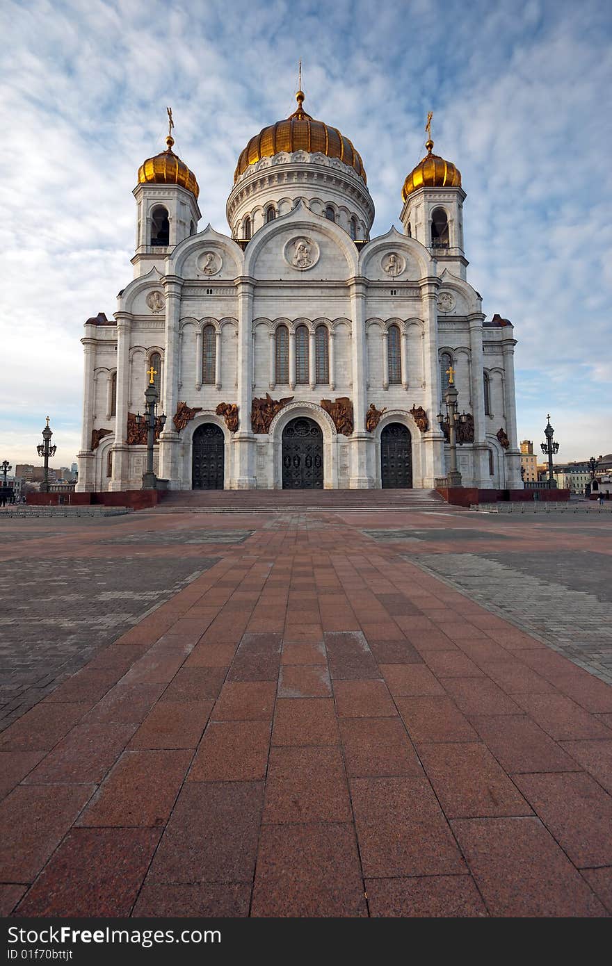 Cathedral of Christ the Savior in Moscow