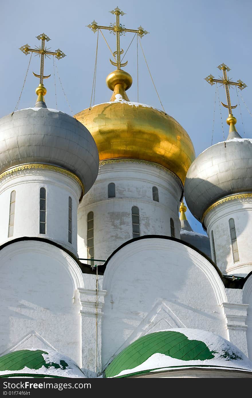 Detail of Cathedral of Our Lady of Smolensk