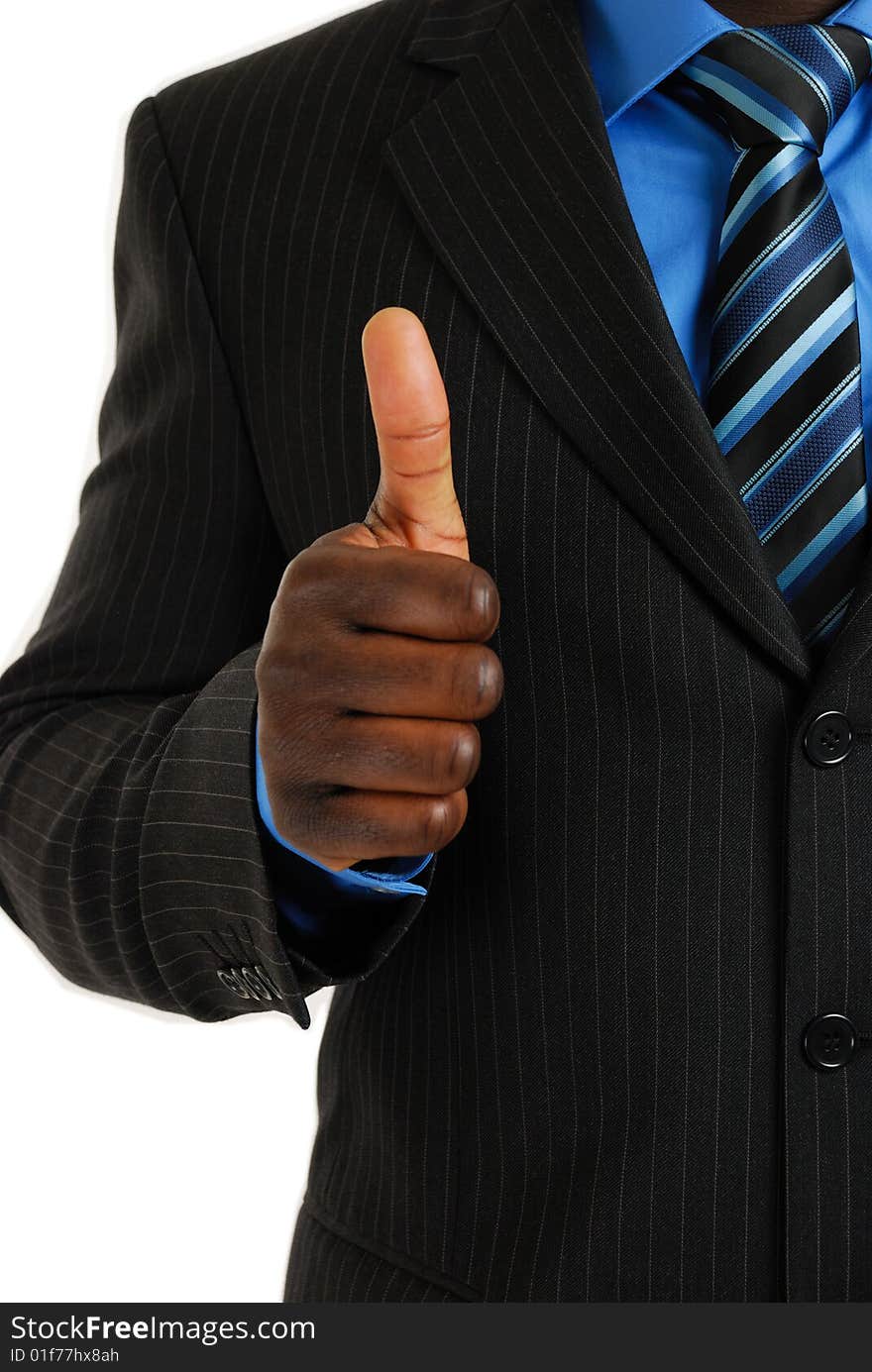 Business thumbs up