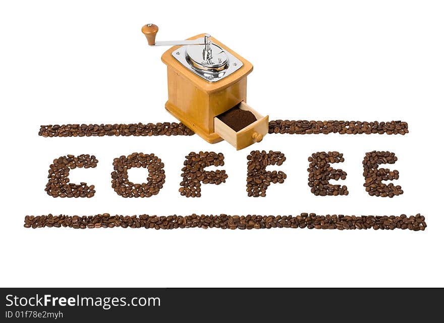 Hand Coffee-grinder With A