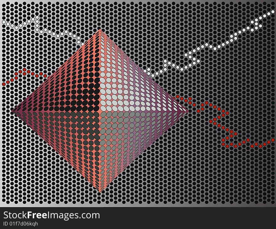 Technical hightech abstract straight background. Technical hightech abstract straight background