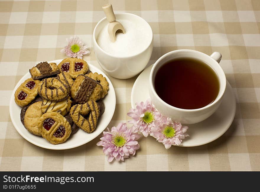 Tea and biscuits