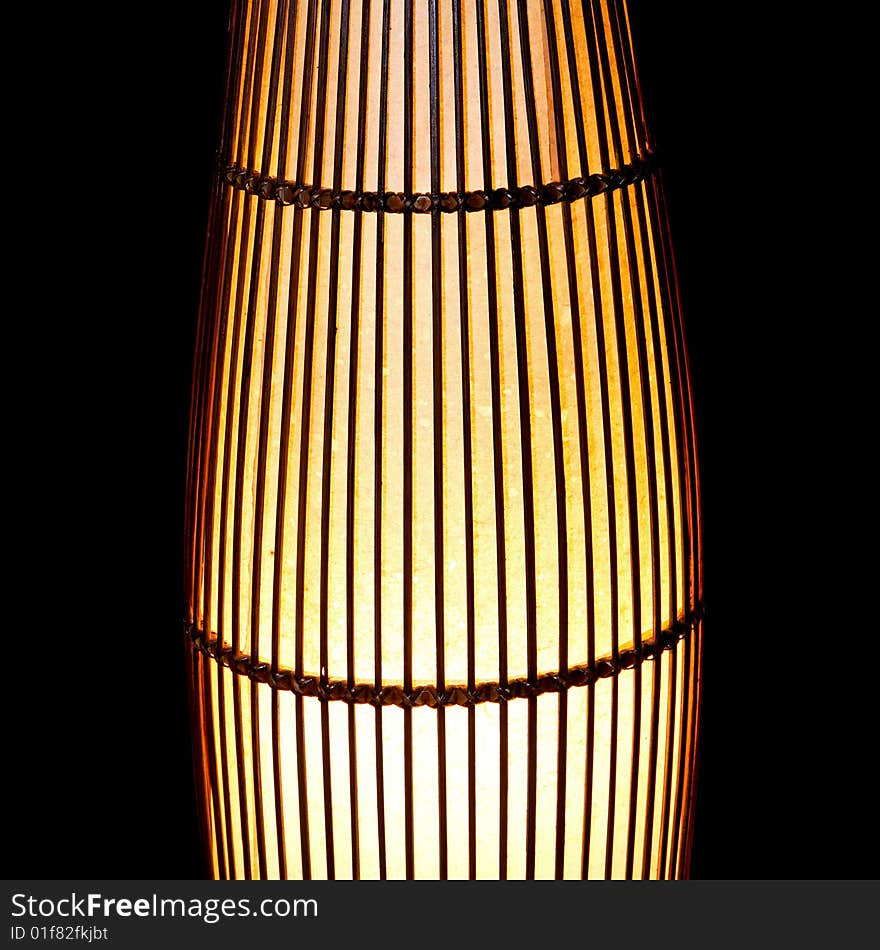 Lamp rattan