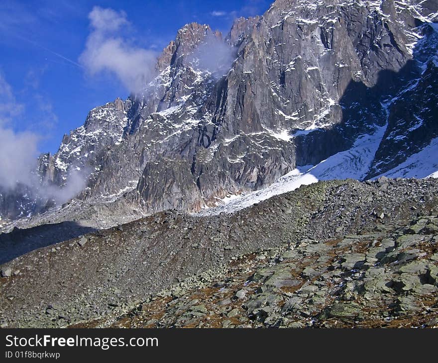 Mountain detail