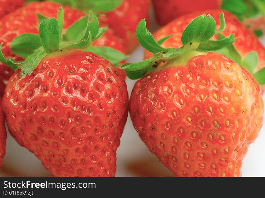 Strawberry background