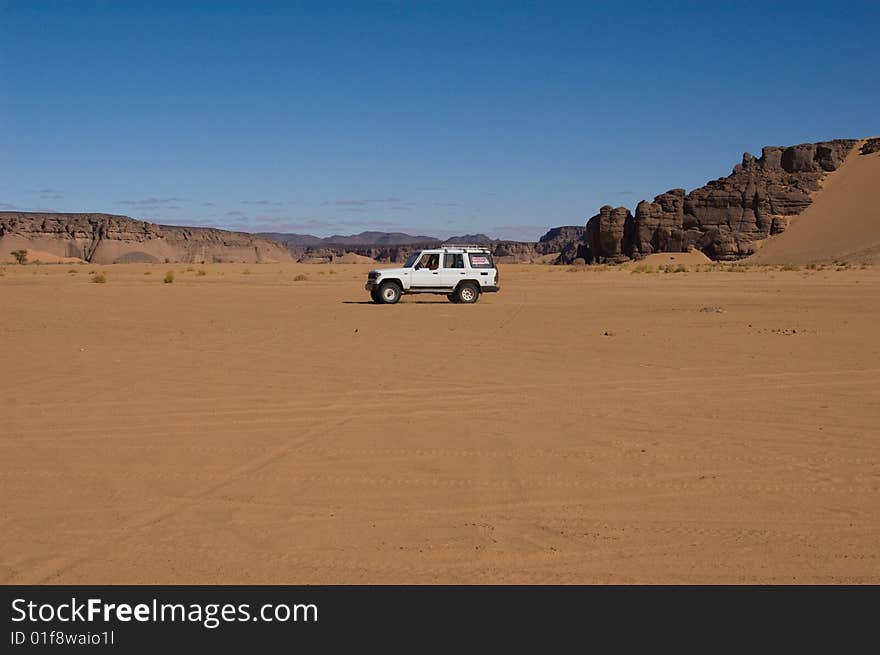 Adventure offroad sahara