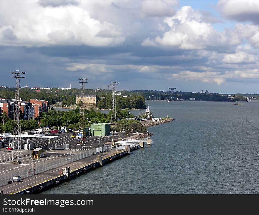 Helsinki, Finland, passenger mooring