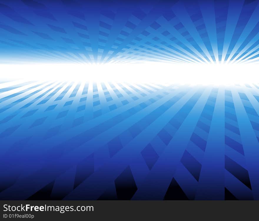 Abstract light, vector illustration, AI file included