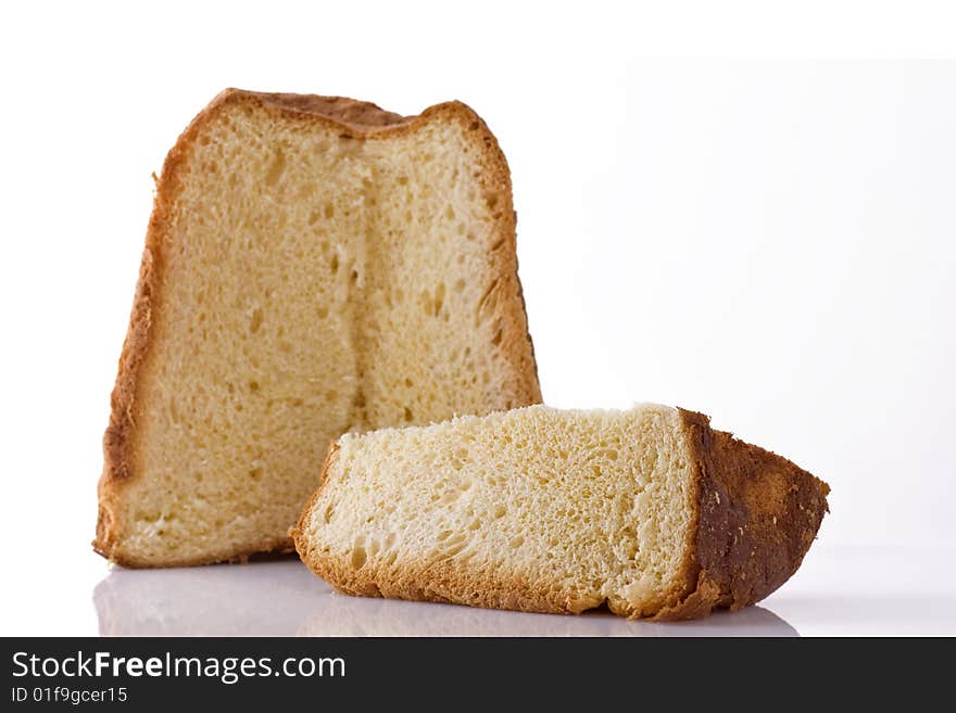 Italian Christmas cake called pandoro. Italian Christmas cake called pandoro