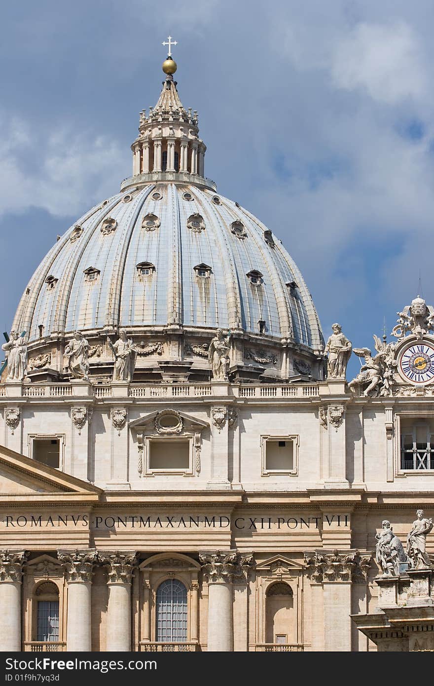 St. Peter's church. Rome. Vatican.