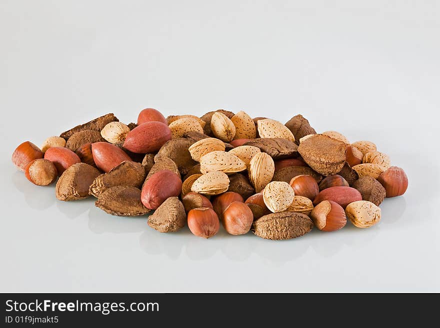 Pile Of Mixed Nuts