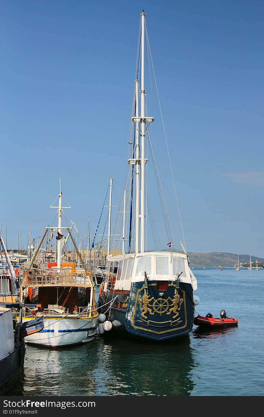 Parking Boats And Yachts