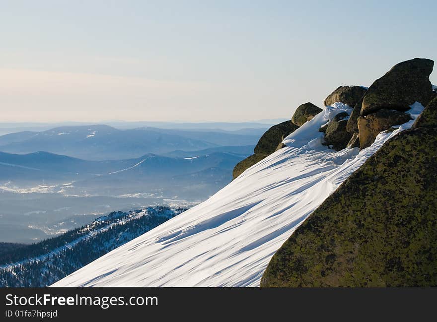 Mountains In Winter