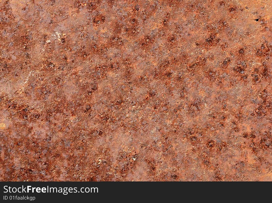 Rusty sheet texture