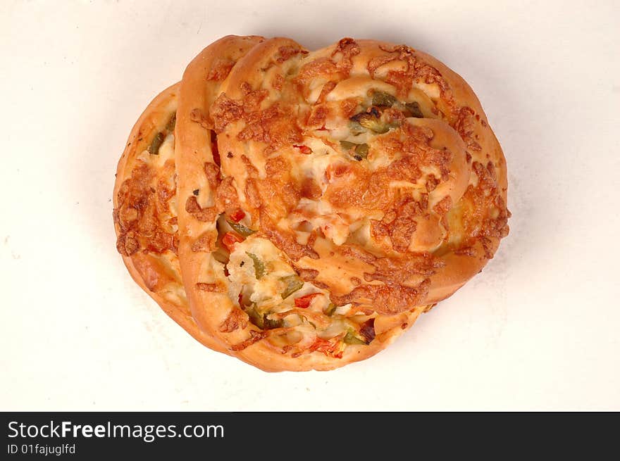 Masala Bread Isolated