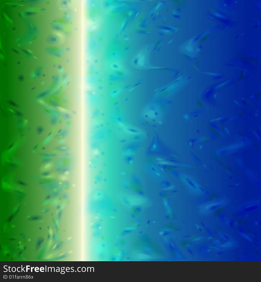 Cool background tile with watery colors