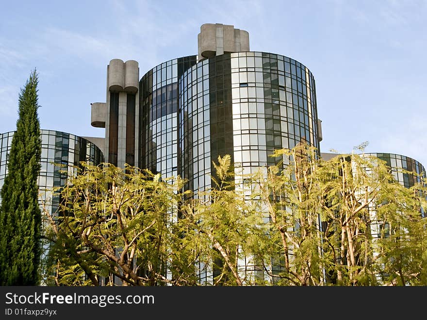 One of Los Angeles' best known hotels, the Bonaventure is downtown. One of Los Angeles' best known hotels, the Bonaventure is downtown.