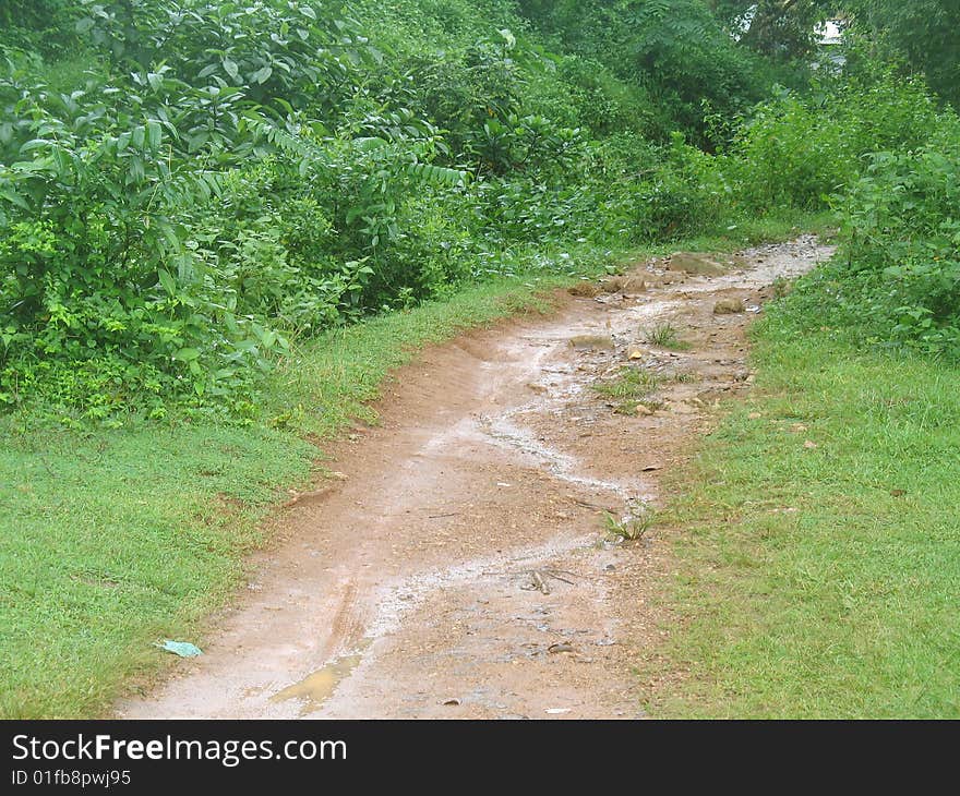 A way specially formed for the use of villagers. A way specially formed for the use of villagers.