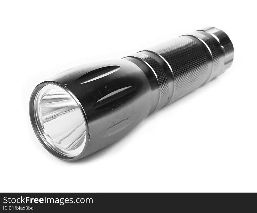 A Metal Flashlight