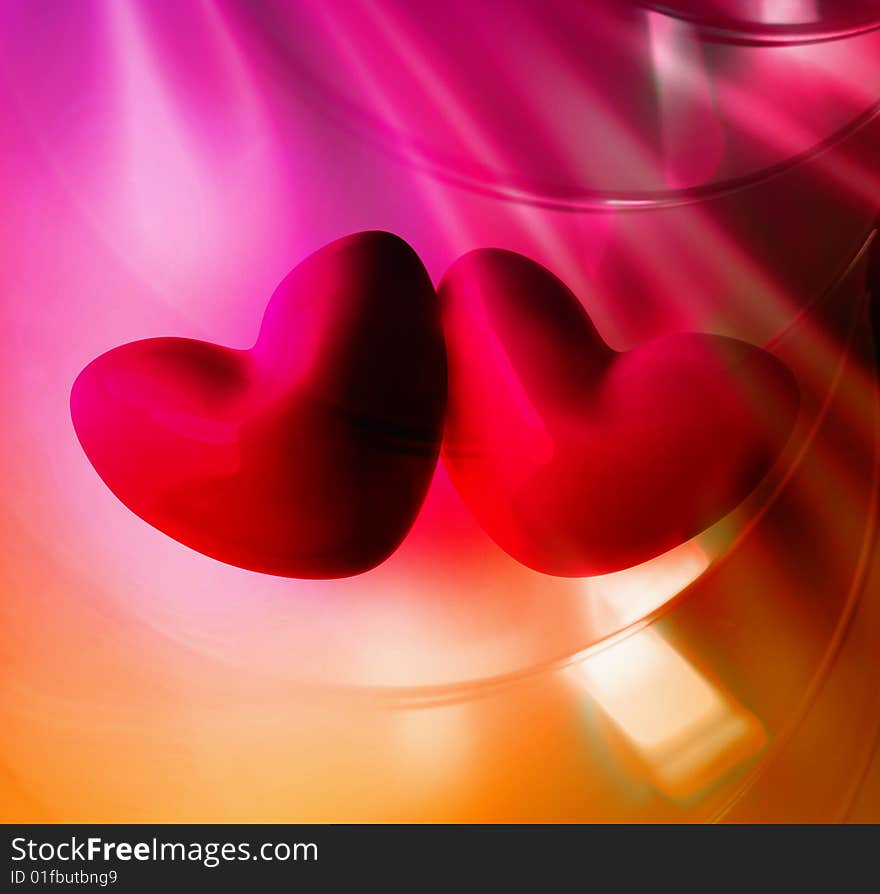 Two Valentine S Heart