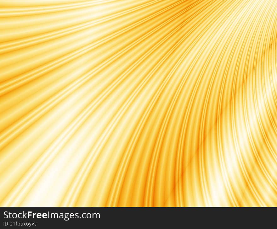 Beautiful yellow background. Fractal image. Beautiful yellow background. Fractal image