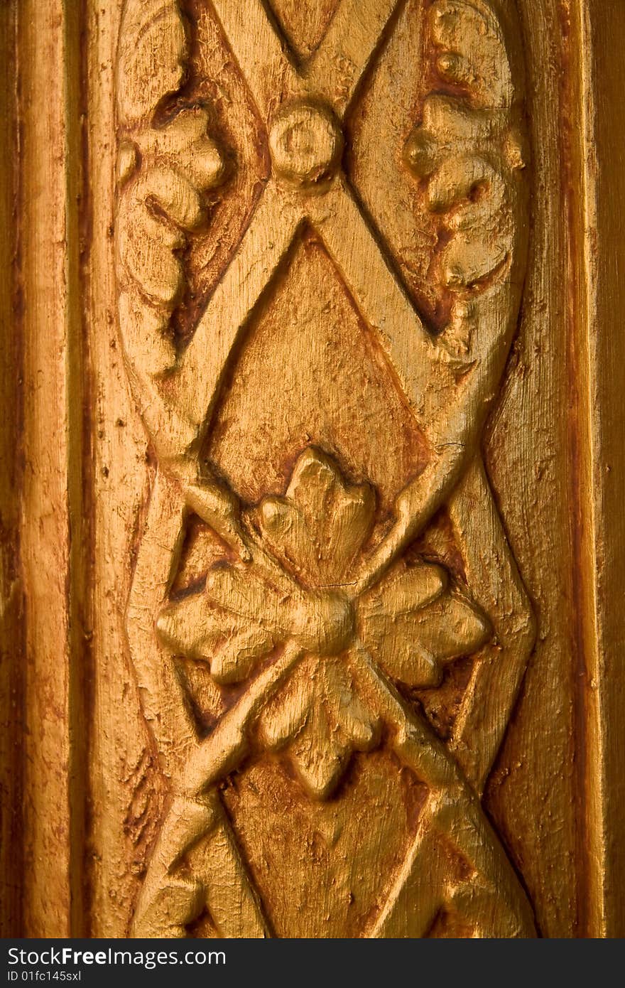 Carved Floral Pattern