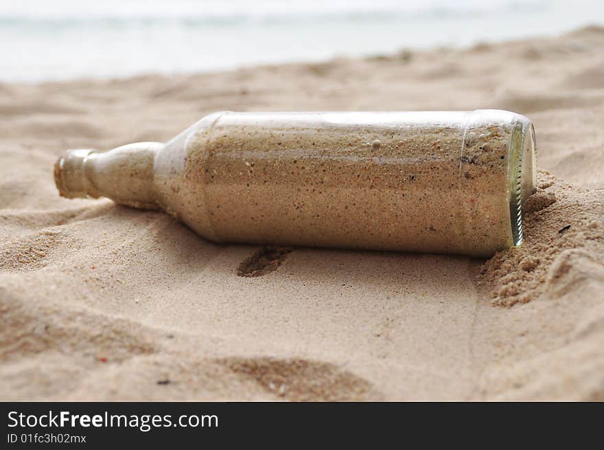 Bottle on the Beach