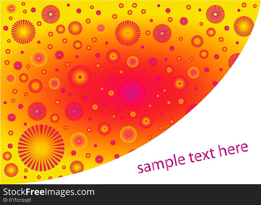 Abstract colorful yellow background pattern. Abstract colorful yellow background pattern