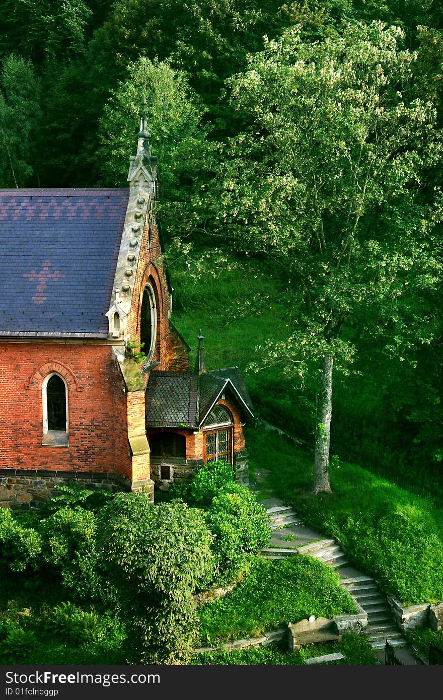 Medieval English Church In Prague