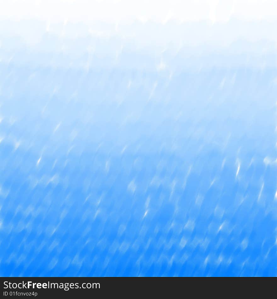 Blue gradient abstract painted background.