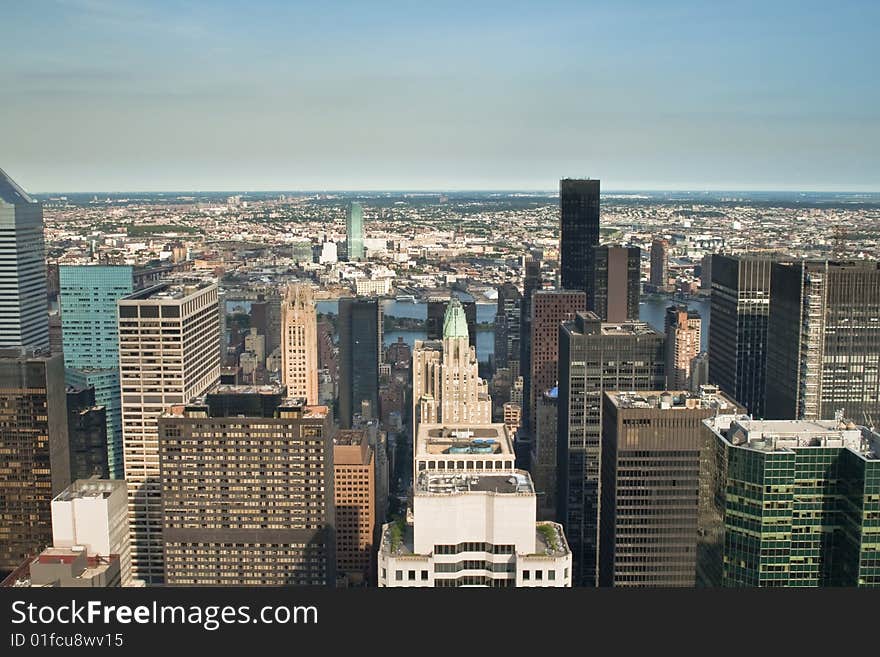 Skyscrapers i NYC