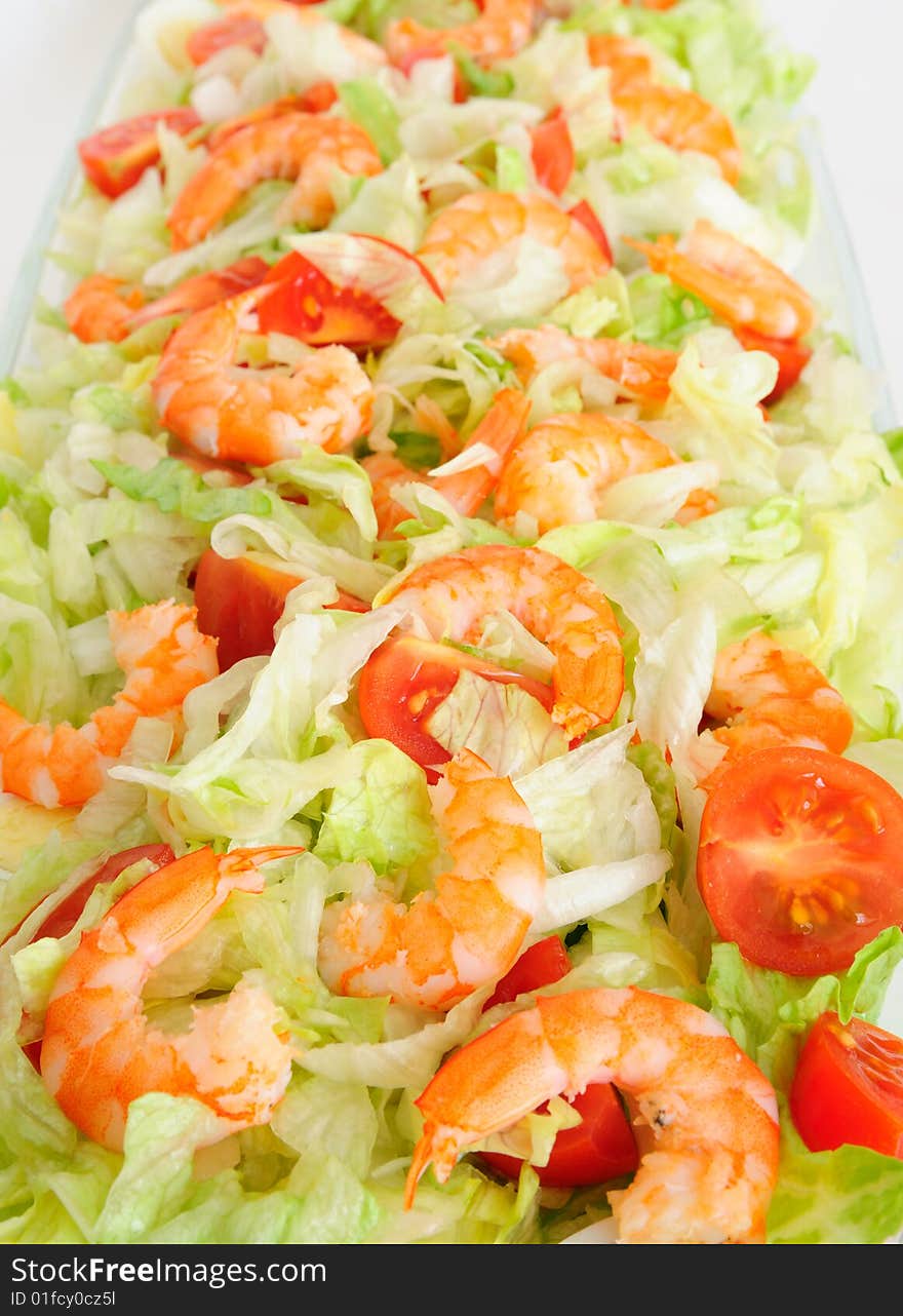 Shrimp salad