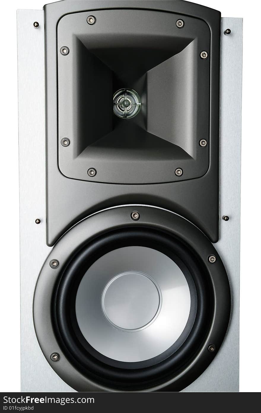 Hi-Fi speaker system for home theatre close up