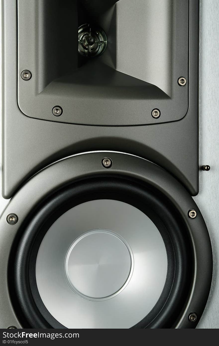 Hi-Fi speaker system for home theatre close up