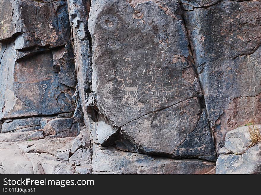 American Indian Pictographs-2