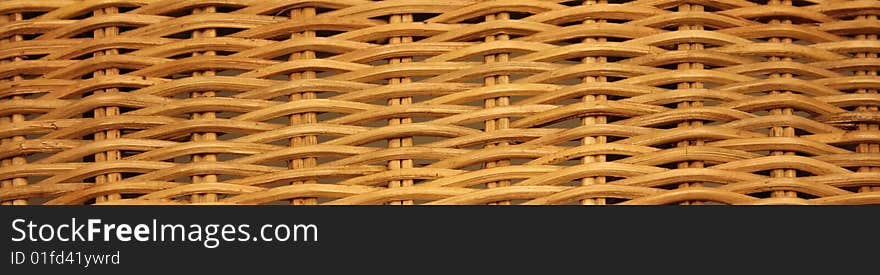 The Rattan macro horizontal background, beige color. The Rattan macro horizontal background, beige color