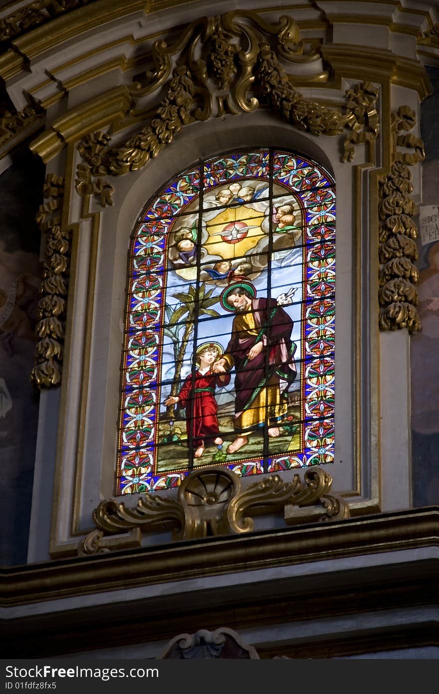 Maltese Church Window