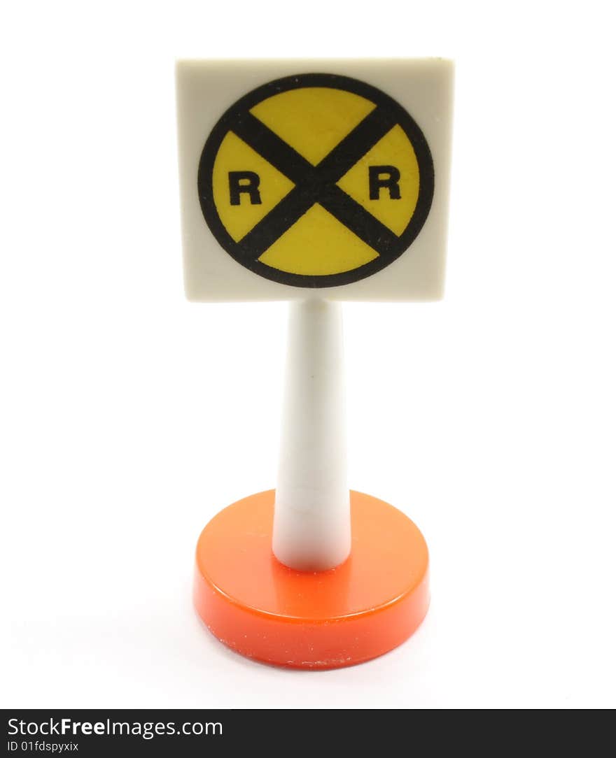 Railroad Crossing Toy