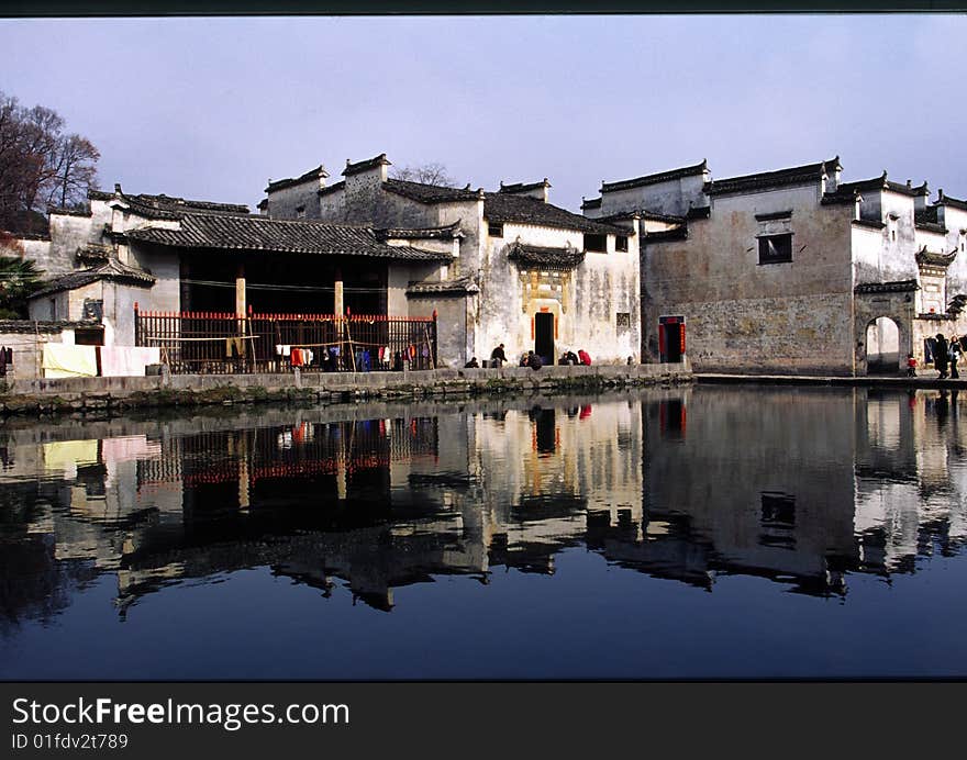 Construction of rural Anhui, China