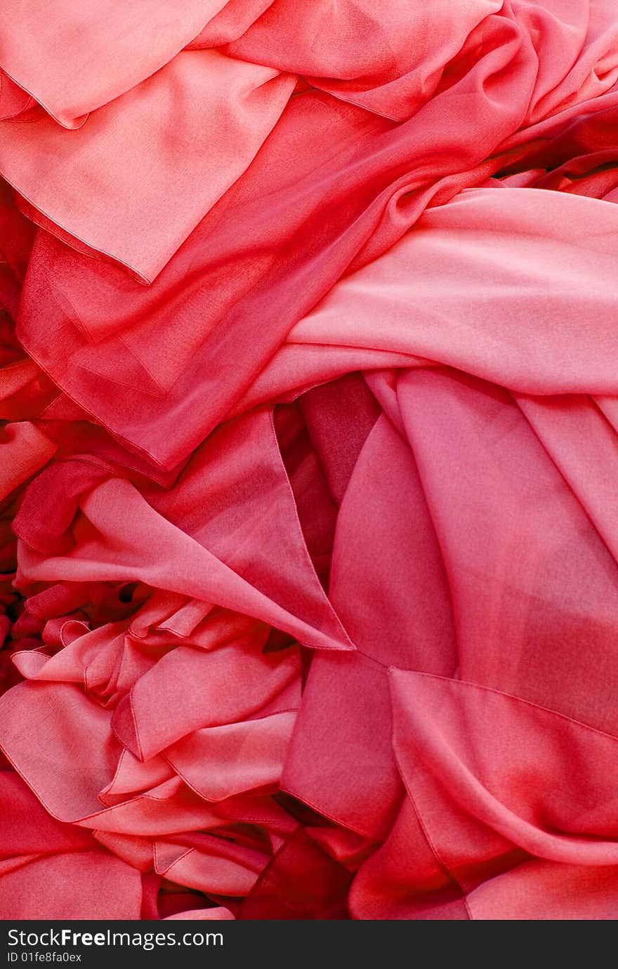 Pink cloth