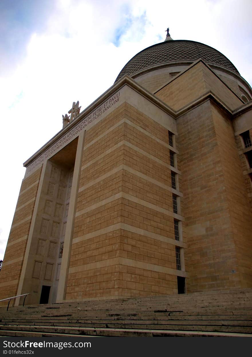 Church of saints peter and paul in rome