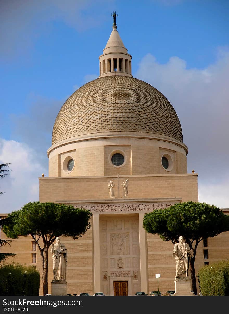 Church of saints peter and paul in rome