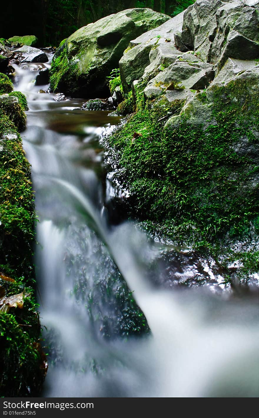 Peaceful Waterfall