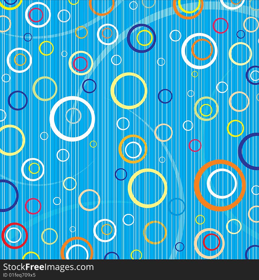 Decorative Background. Vector.