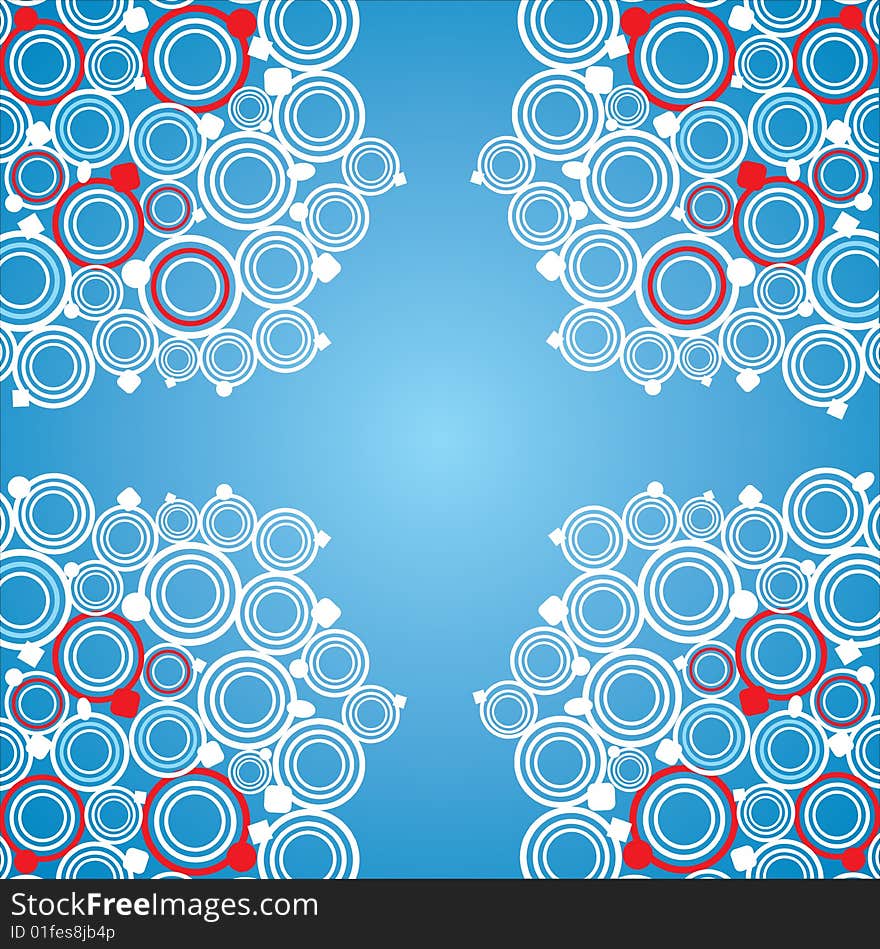 Winter Pattern.Vector.