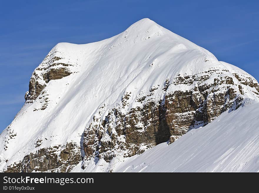 Snow Covered Mountain