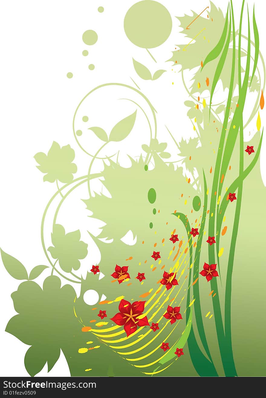 This illustration depicts beautiful plants. This illustration depicts beautiful plants