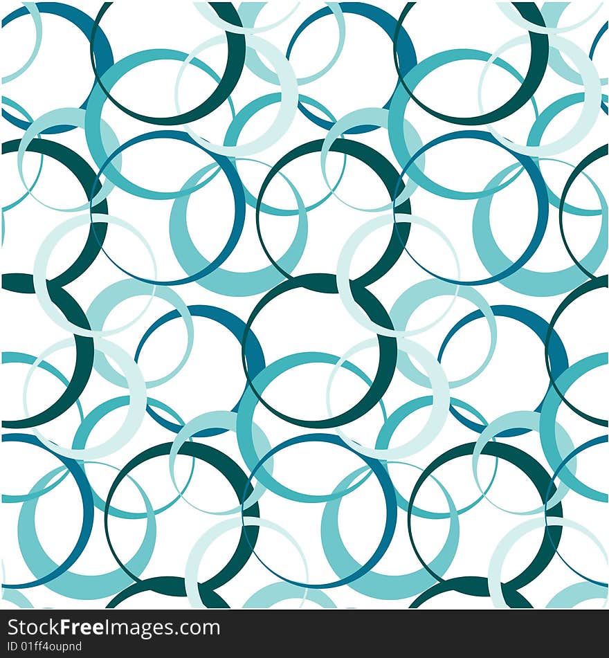 Seamless abstract background with round figures. Seamless abstract background with round figures